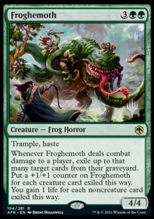 Froghemoth (Promo Pack) [Dungeons & Dragons: Adventures in the Forgotten Realms Promos] | Webway Games