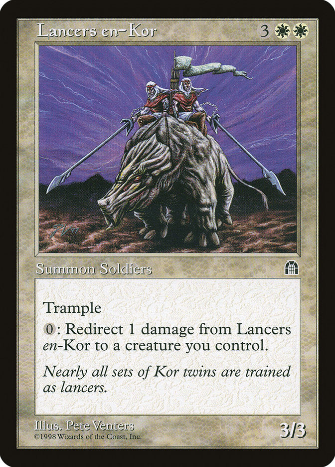 Lancers en-Kor [Stronghold] | Webway Games