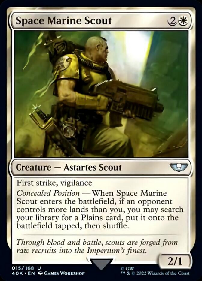 Space Marine Scout [Universes Beyond: Warhammer 40,000] | Webway Games