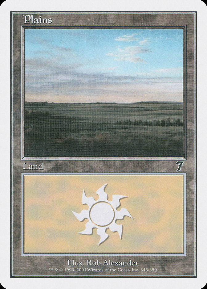 Plains (#343) [Seventh Edition] | Webway Games
