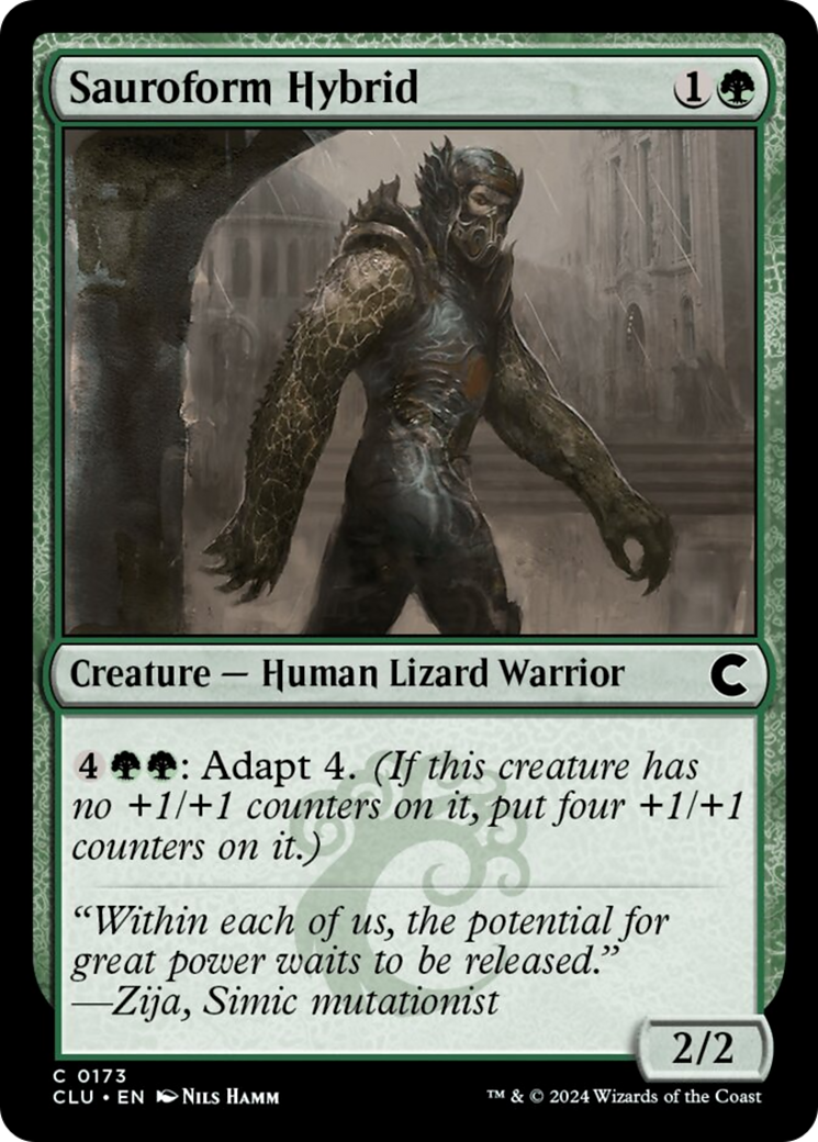 Sauroform Hybrid [Ravnica: Clue Edition] | Webway Games