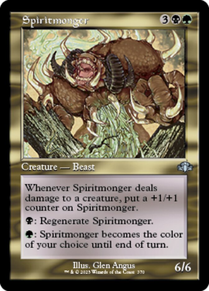 Spiritmonger (Retro) [Dominaria Remastered] | Webway Games