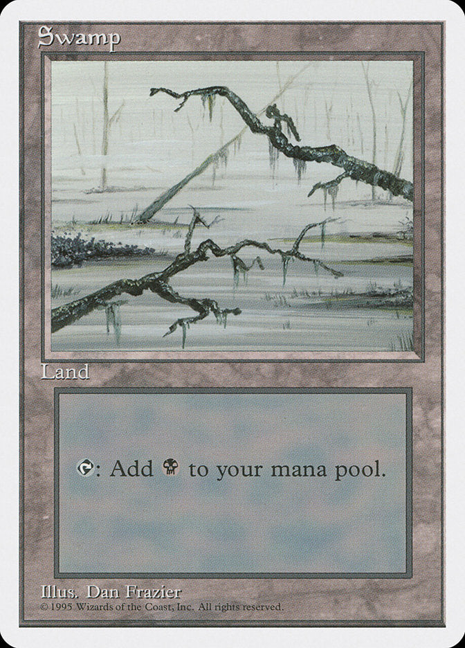 Swamp (#372) [Fourth Edition] | Webway Games
