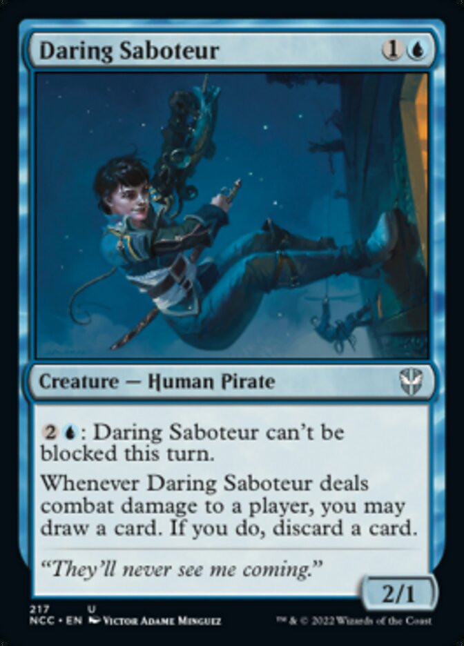 Daring Saboteur [Streets of New Capenna Commander] | Webway Games