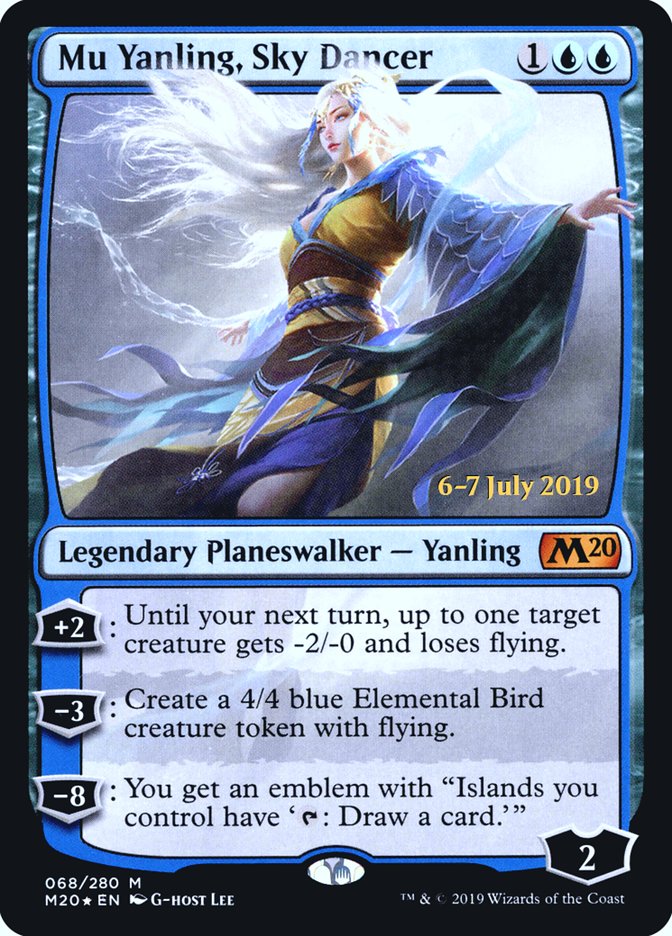 Mu Yanling, Sky Dancer  [Core Set 2020 Prerelease Promos] | Webway Games