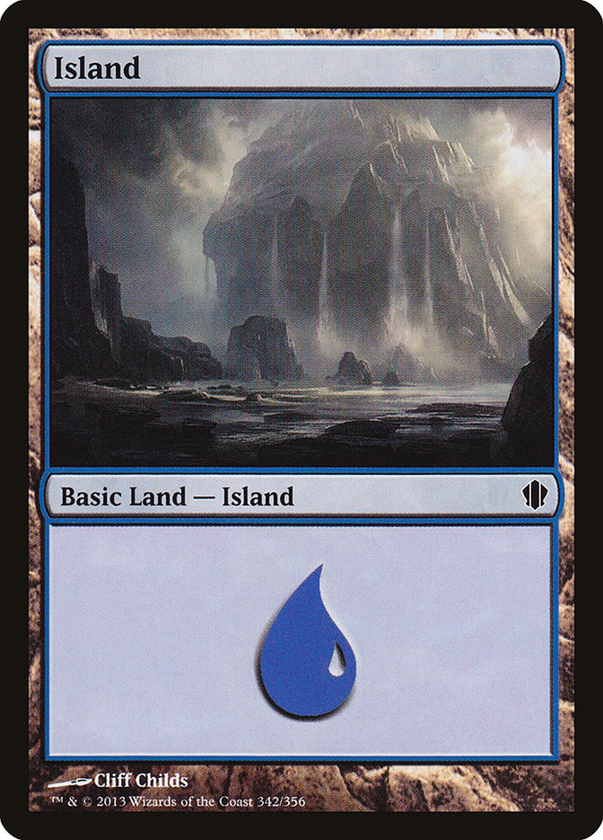 Island (#342) [Commander 2013] | Webway Games