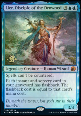 Lier, Disciple of the Drowned [Innistrad: Midnight Hunt Prerelease Promos] | Webway Games