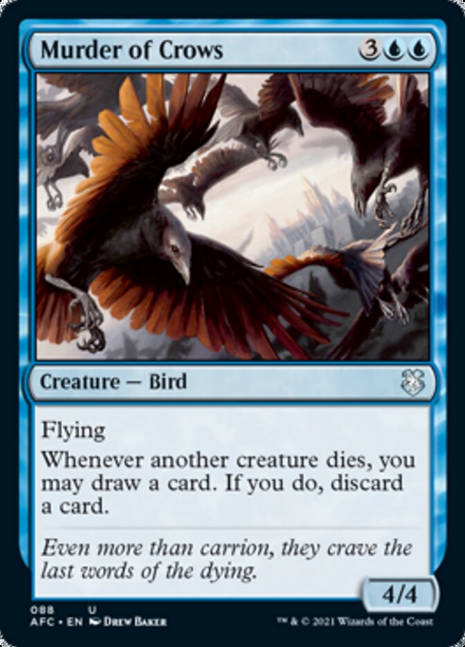 Murder of Crows [Dungeons & Dragons: Adventures in the Forgotten Realms Commander] | Webway Games