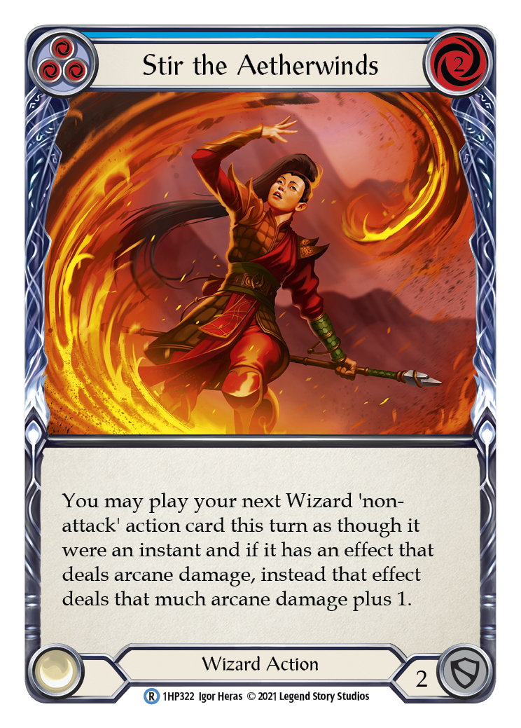 Stir the Aetherwinds (Blue) [1HP322] | Webway Games