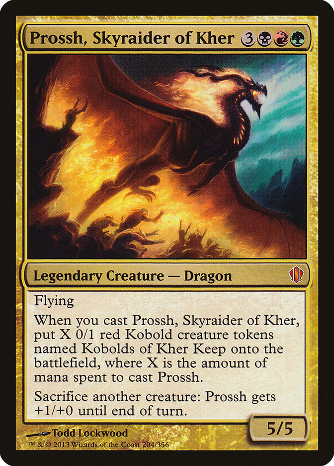 Prossh, Skyraider of Kher [Commander 2013] | Webway Games