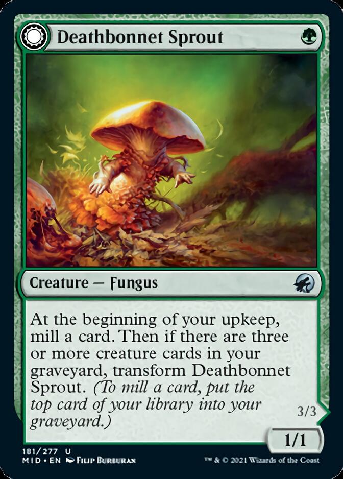 Deathbonnet Sprout // Deathbonnet Hulk [Innistrad: Midnight Hunt] | Webway Games