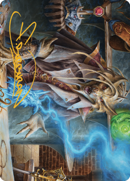 Renari, Merchant of Marvels Art Card (Gold-Stamped Signature) [Commander Legends: Battle for Baldur's Gate Art Series] | Webway Games