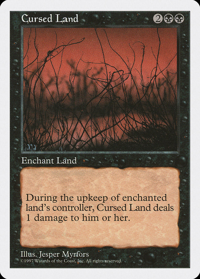 Cursed Land [Fifth Edition] | Webway Games