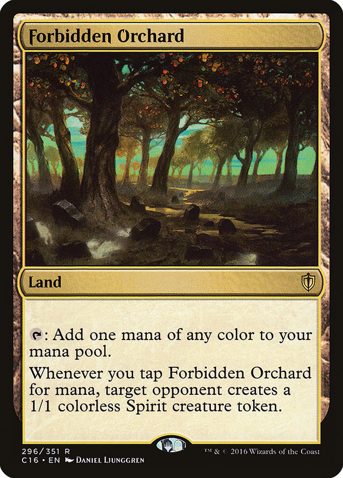 Forbidden Orchard [Commander 2016] | Webway Games