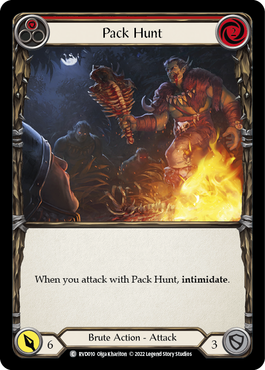 Pack Hunt (Red) [RVD010] (Classic Battles: Rhinar vs Dorinthea) | Webway Games