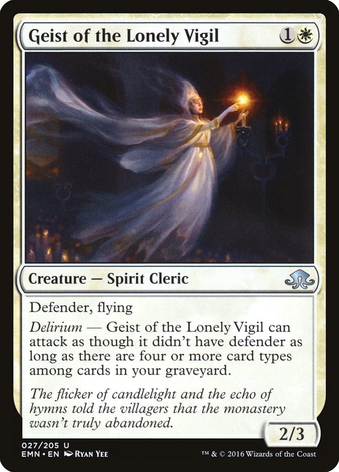 Geist of the Lonely Vigil [Eldritch Moon] | Webway Games