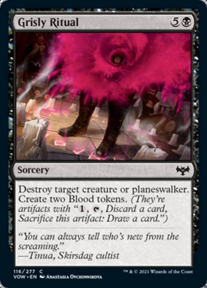 Grisly Ritual [Innistrad: Crimson Vow] | Webway Games