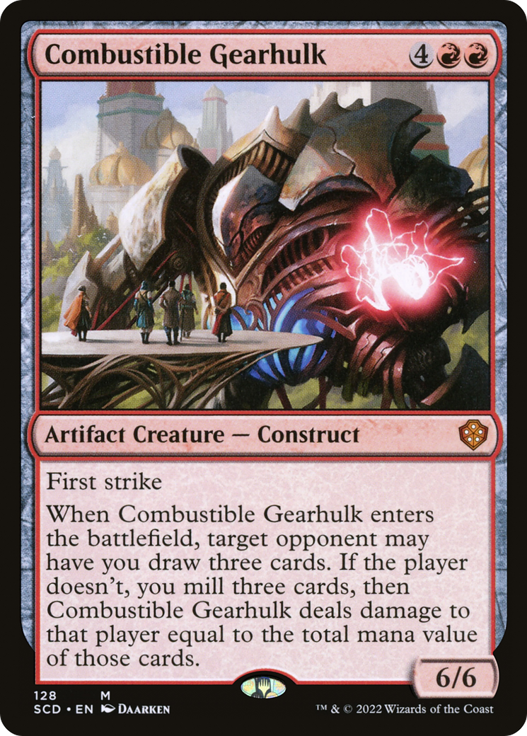 Combustible Gearhulk [Starter Commander Decks] | Webway Games