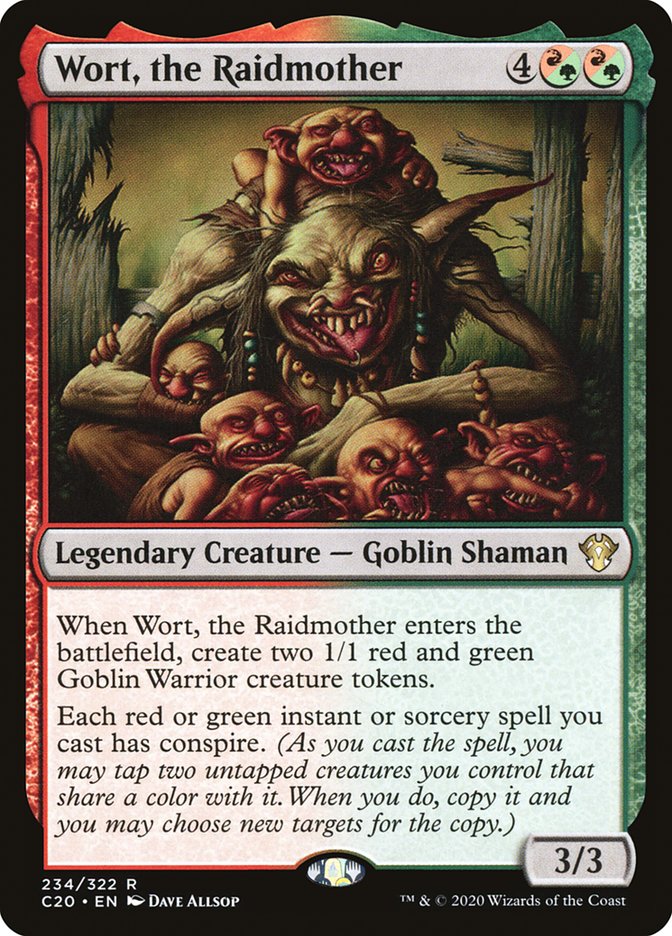 Wort, the Raidmother [Commander 2020] | Webway Games