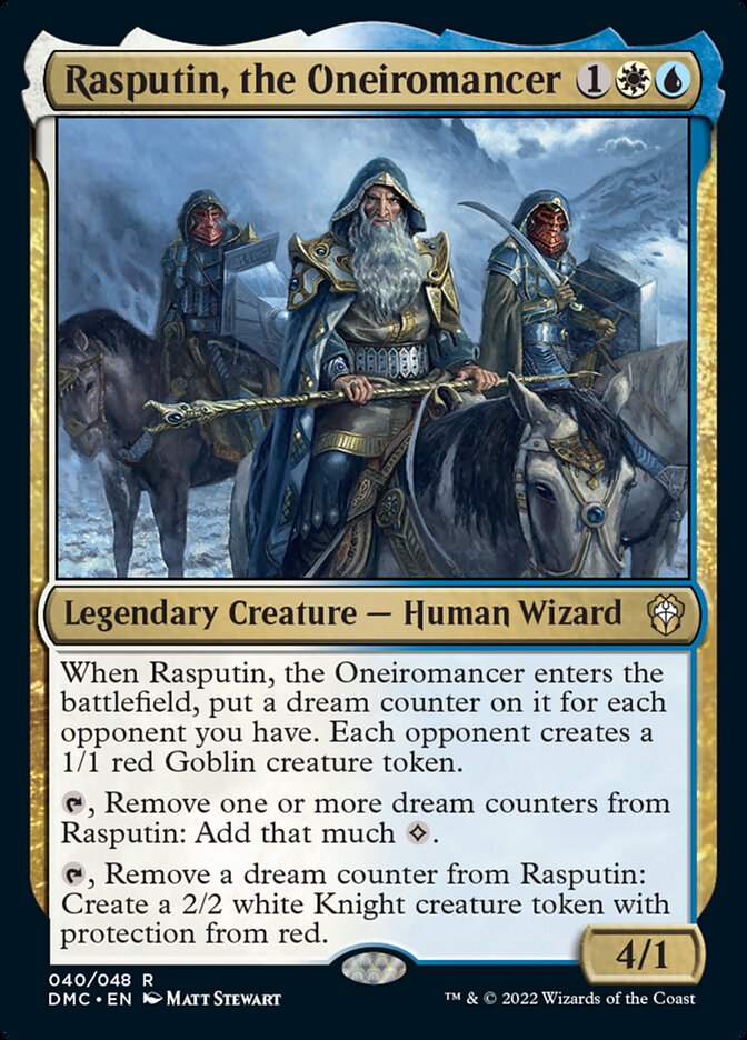 Rasputin, the Oneiromancer [Dominaria United Commander] | Webway Games