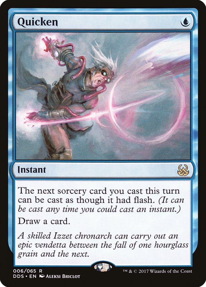 Quicken [Duel Decks: Mind vs. Might] | Webway Games