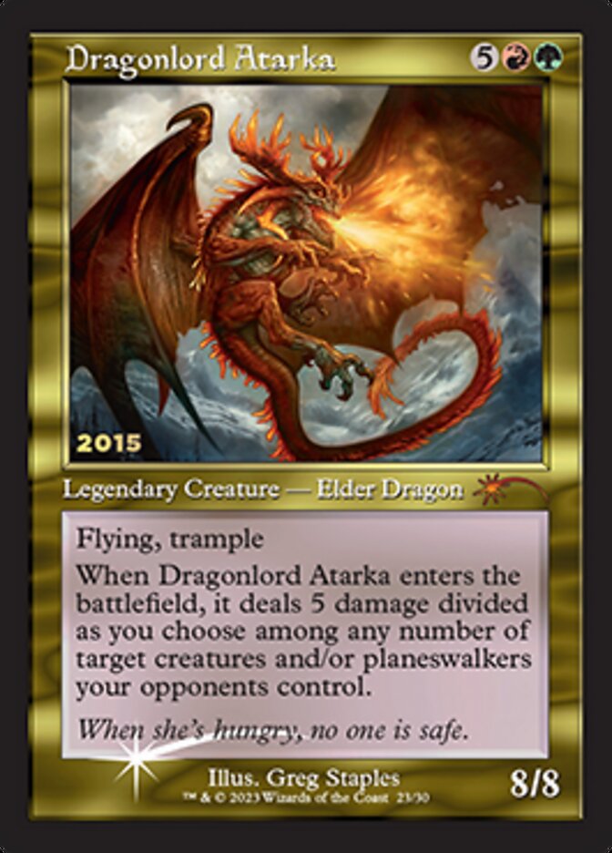 Dragonlord Atarka [30th Anniversary Promos] | Webway Games