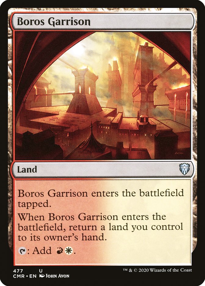 Boros Garrison [Commander Legends] | Webway Games
