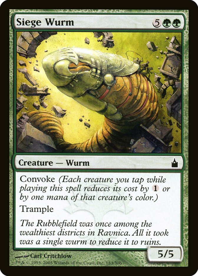 Siege Wurm [Ravnica: City of Guilds] | Webway Games