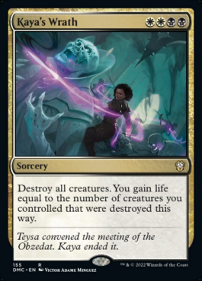 Kaya's Wrath [Dominaria United Commander] | Webway Games
