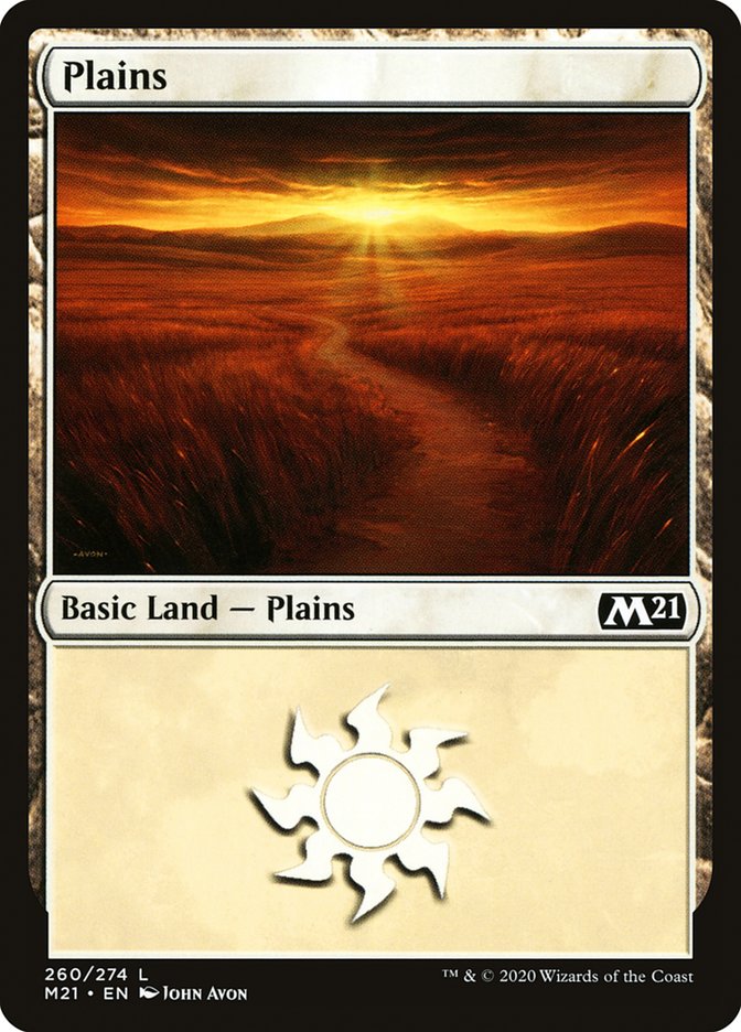 Plains (#260) [Core Set 2021] | Webway Games