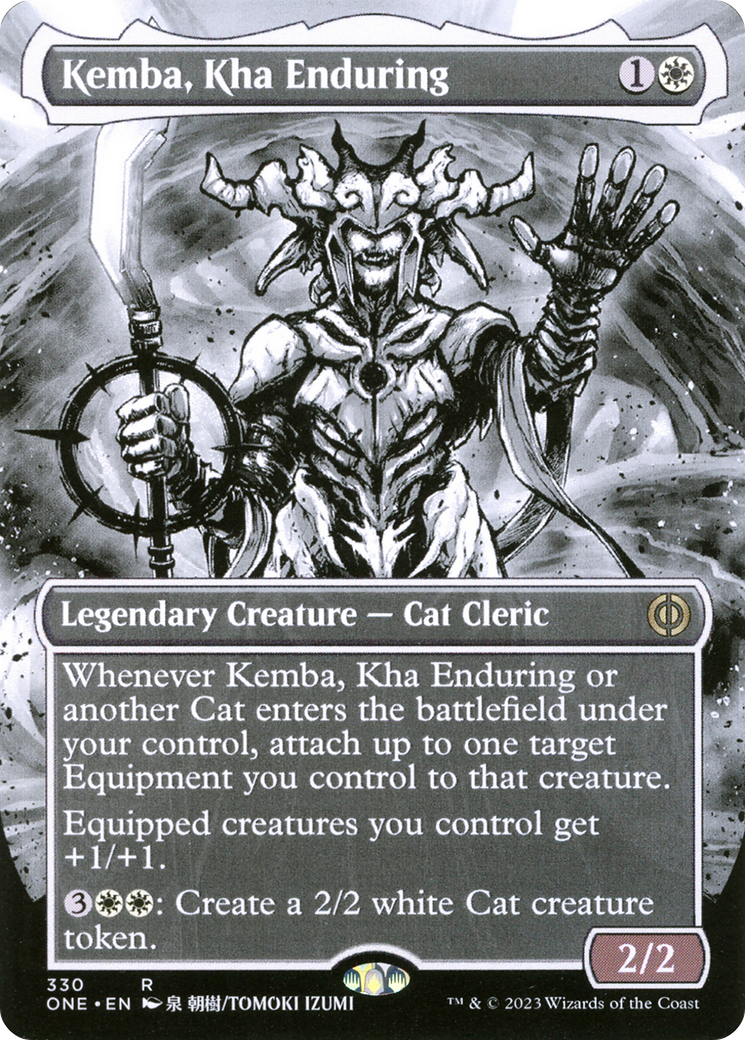 Kemba, Kha Enduring (Borderless Manga) [Phyrexia: All Will Be One] | Webway Games