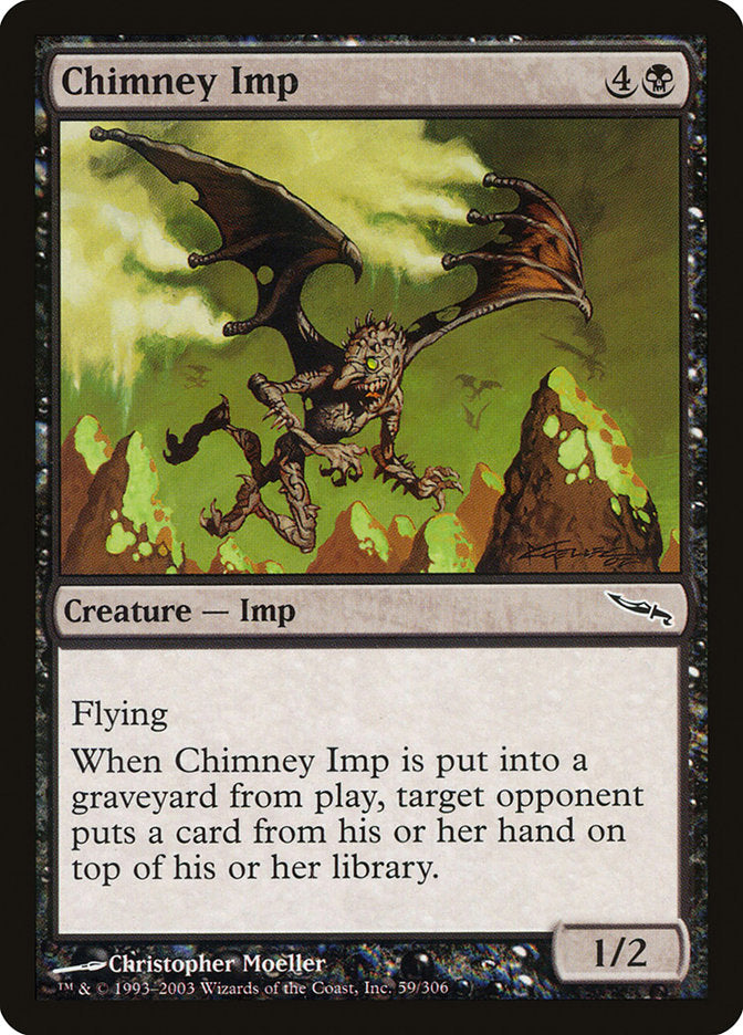 Chimney Imp [Mirrodin] | Webway Games