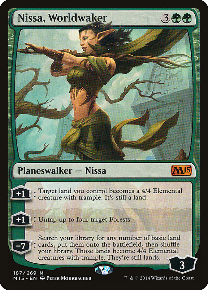 Nissa, Worldwaker [Magic 2015] | Webway Games