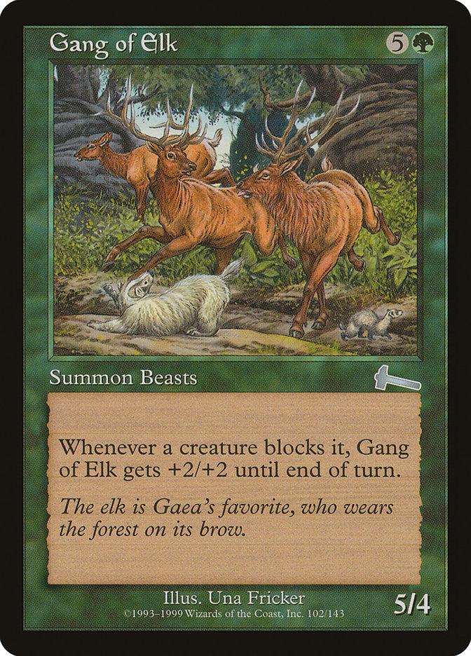 Gang of Elk [Urza's Legacy] | Webway Games