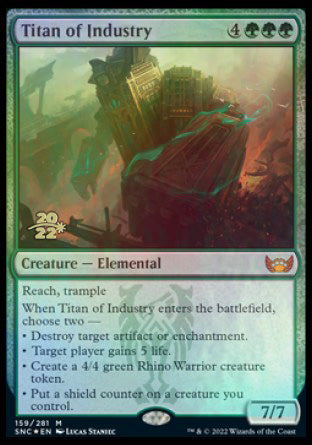Titan of Industry [Streets of New Capenna Prerelease Promos] | Webway Games