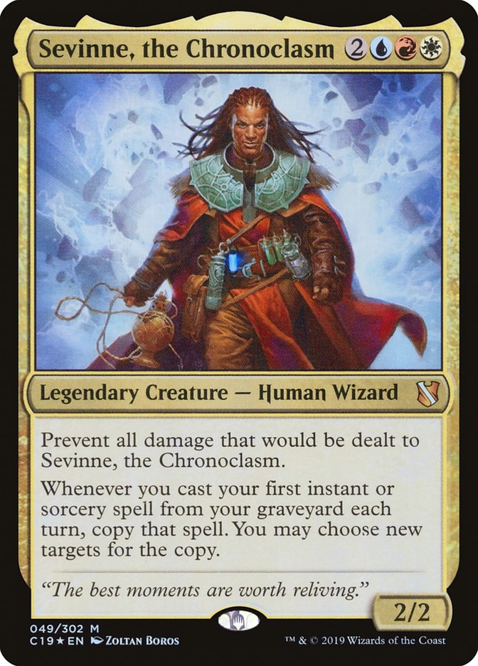 Sevinne, the Chronoclasm [Commander 2019] | Webway Games