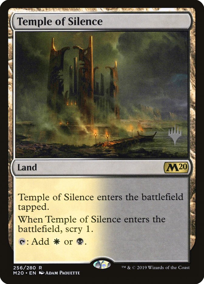 Temple of Silence (Promo Pack) [Core Set 2020 Promos] | Webway Games
