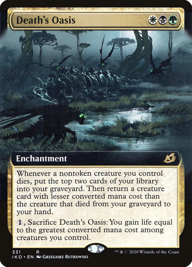 Death's Oasis (Extended Art) [Ikoria: Lair of Behemoths] | Webway Games