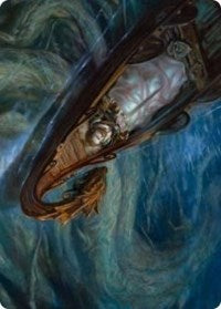 Funeral Longboat Art Card [Kaldheim: Art Series] | Webway Games