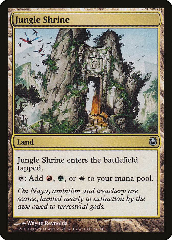 Jungle Shrine [Duel Decks: Ajani vs. Nicol Bolas] | Webway Games