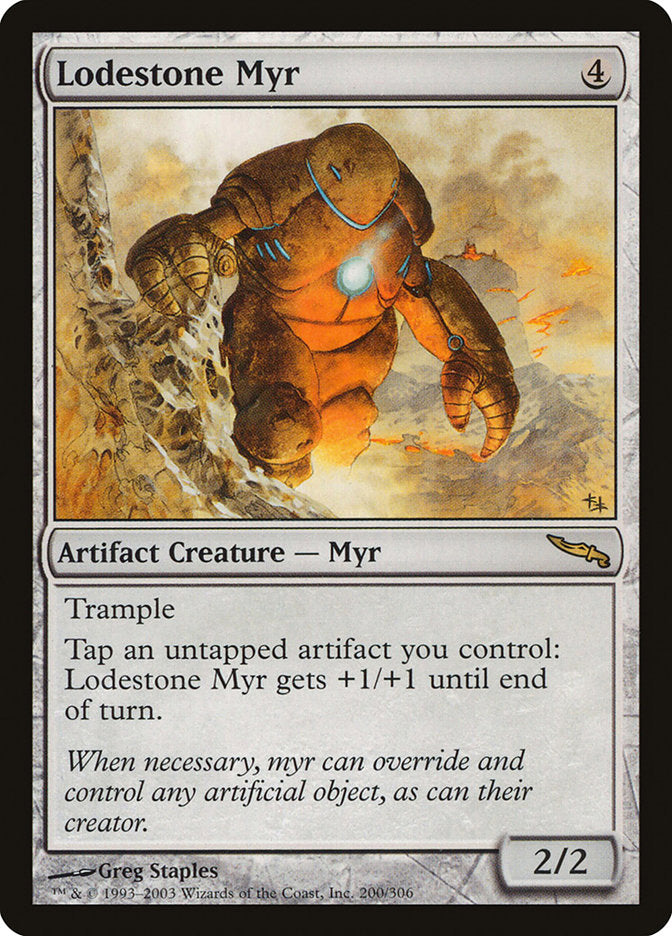 Lodestone Myr [Mirrodin] | Webway Games