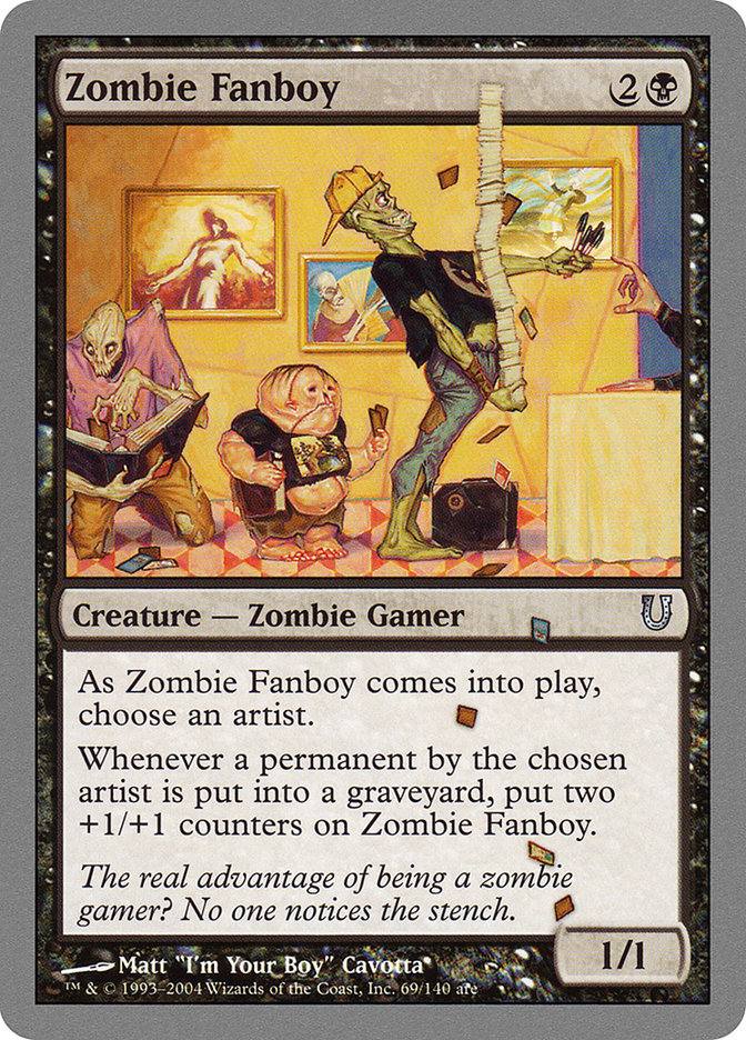 Zombie Fanboy [Unhinged] | Webway Games