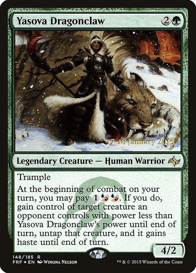 Yasova Dragonclaw  (Prerelease) [Fate Reforged Prerelease Promos] | Webway Games