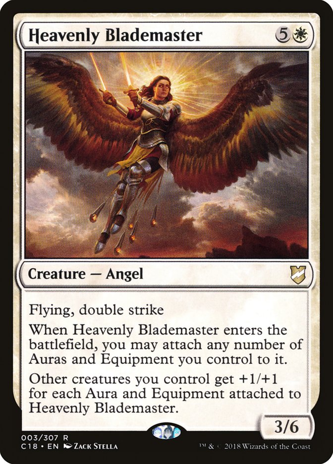 Heavenly Blademaster [Commander 2018] | Webway Games