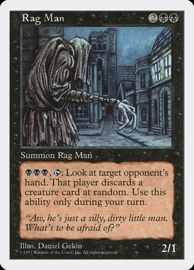 Rag Man [Fifth Edition] | Webway Games