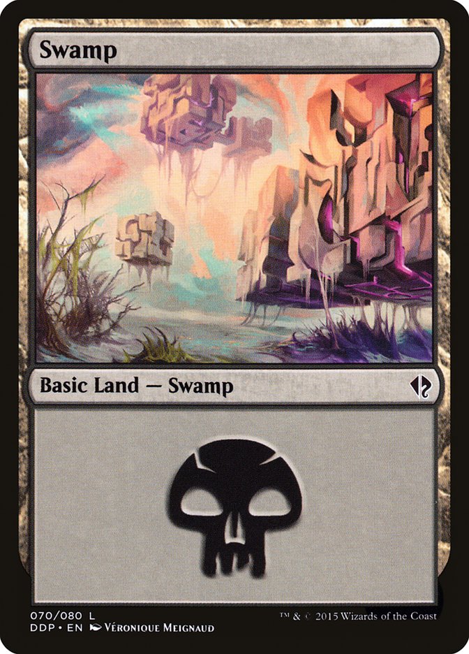 Swamp (#70) [Duel Decks: Zendikar vs. Eldrazi] | Webway Games