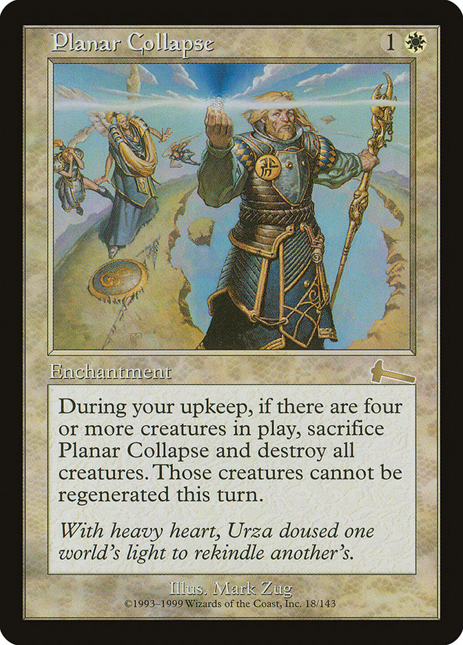 Planar Collapse [Urza's Legacy] | Webway Games