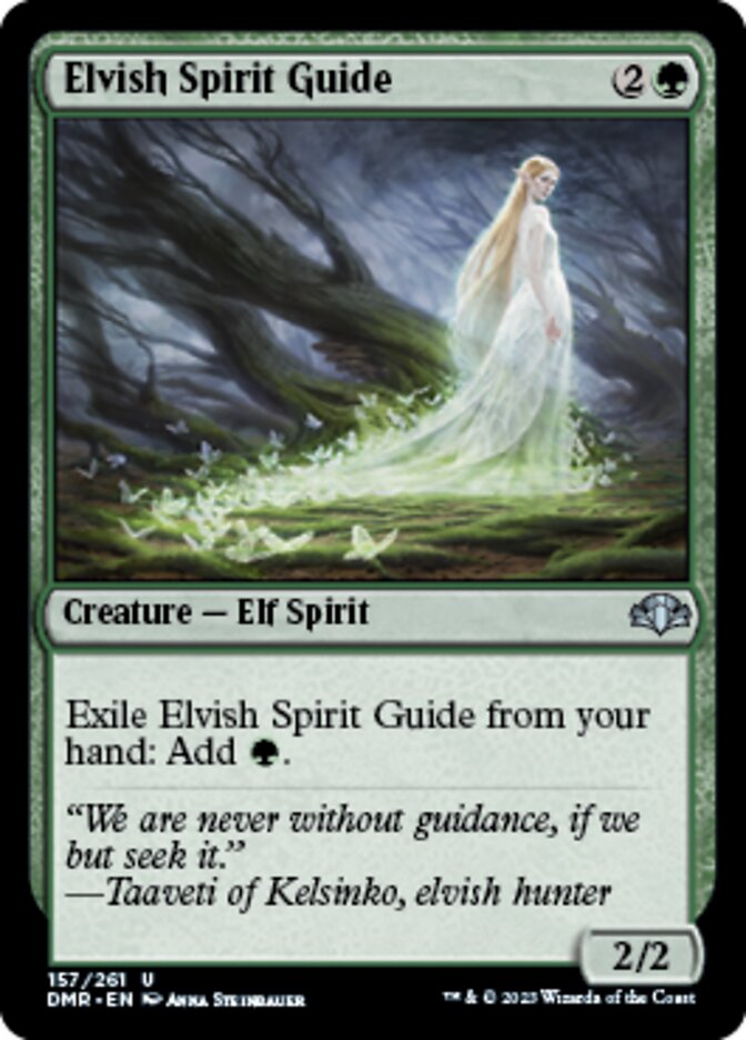 Elvish Spirit Guide [Dominaria Remastered] | Webway Games