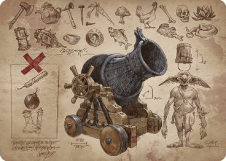 Goblin Charbelcher Art Card [The Brothers' War Art Series] | Webway Games