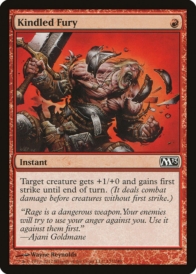 Kindled Fury [Magic 2013] | Webway Games